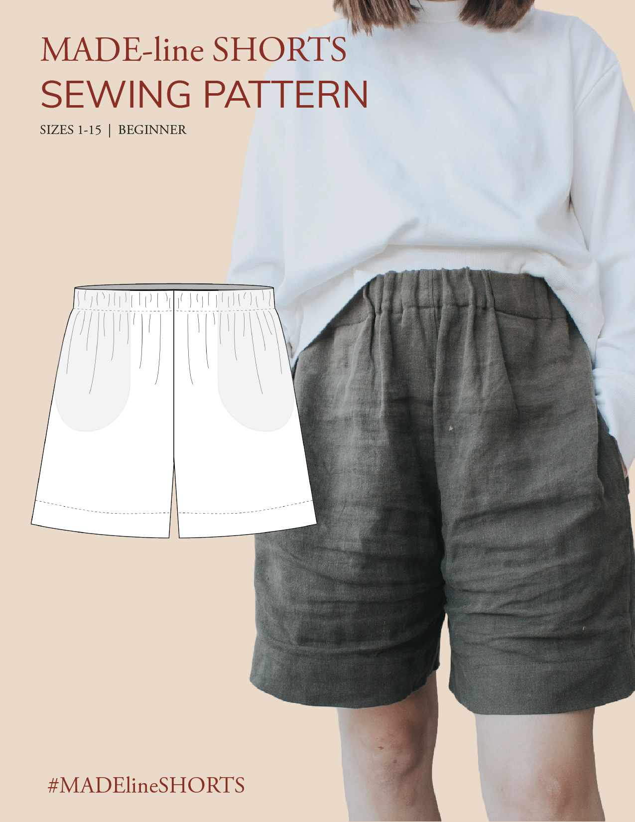 MADE-line SHORTS PDF Sewing Pattern – Madswick1