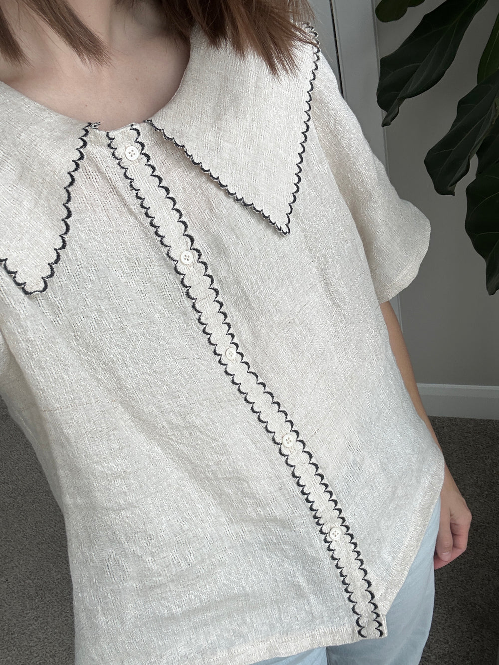 Beth Blouse Collar Expansion | PDF