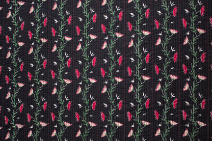 3yds/mtrs of Double Sided Quilted Cotton + Capella Coat Pattern (pre-order)