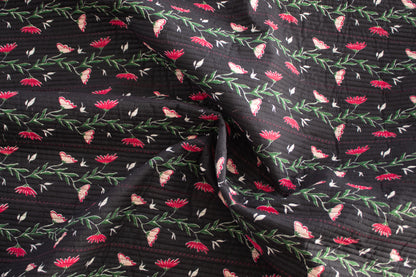 3yds/mtrs of Double Sided Quilted Cotton + Capella Coat Pattern (pre-order)