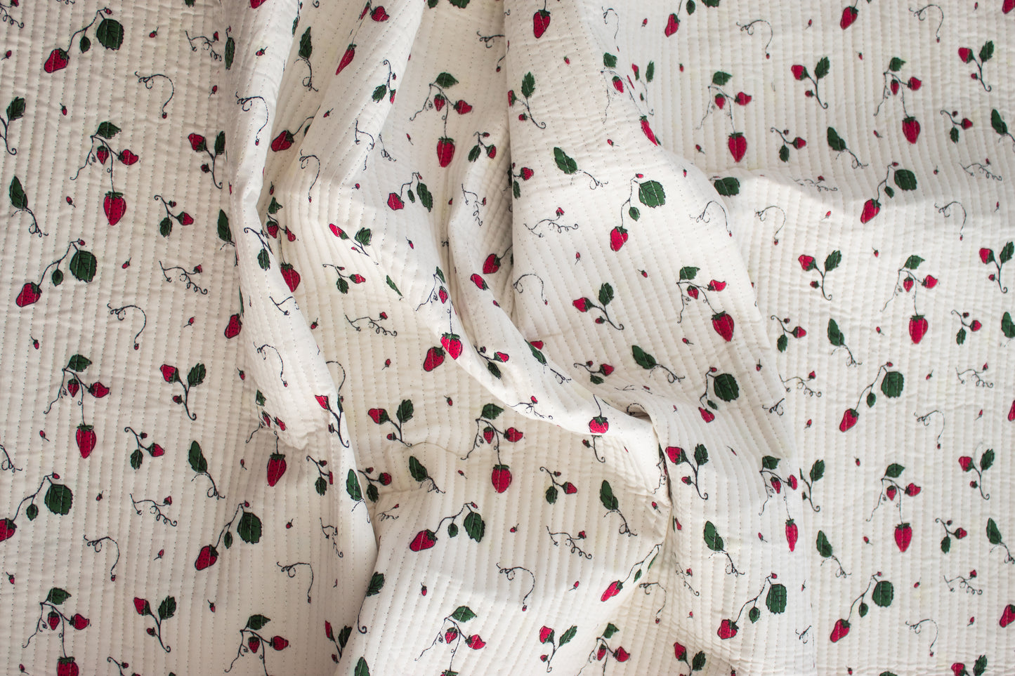 3yds/mtrs of Double Sided Quilted Cotton + Capella Coat Pattern (pre-order)