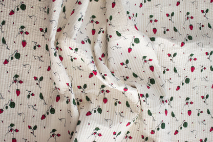 3yds/mtrs of Double Sided Quilted Cotton + Capella Coat Pattern (pre-order)