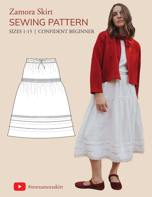 Zamora Skirt | PDF Sewing Pattern