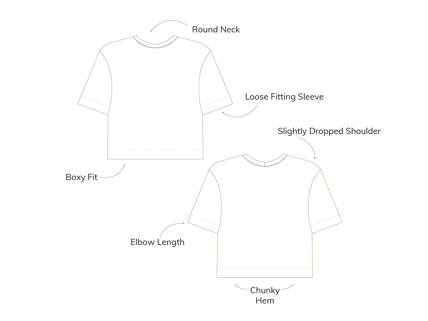 MADE-line TEE | PDF Sewing Pattern