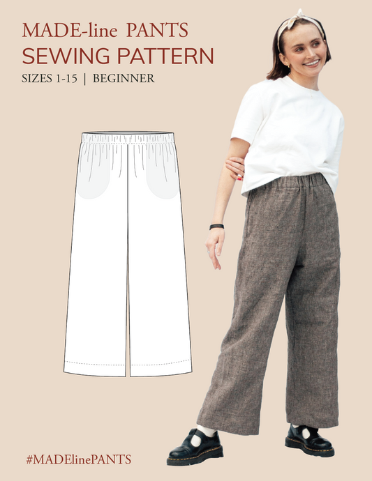 MADE-line PANTS | PDF Sewing Pattern